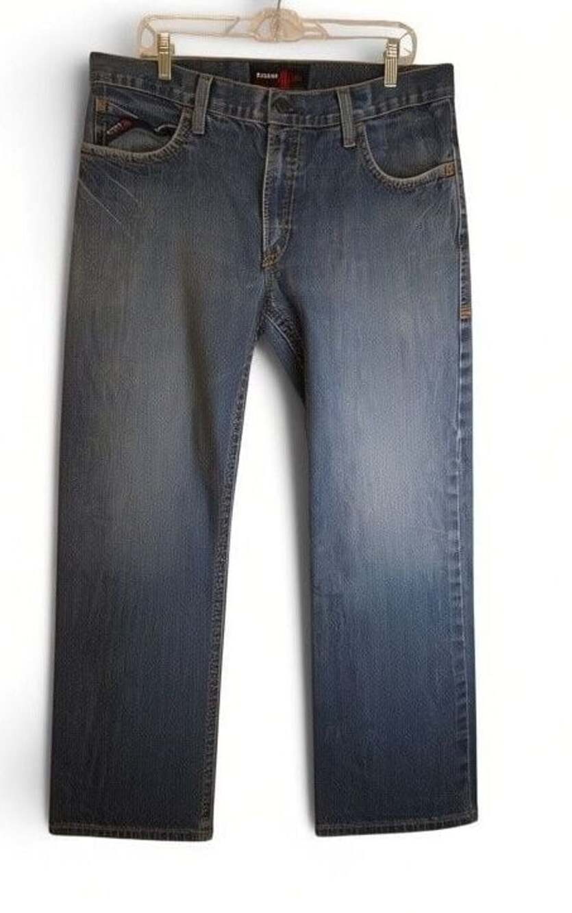 Ariat M4 Relaxed Boot Cut FR Jeans Men's 36x32 Blue Flame Resistant